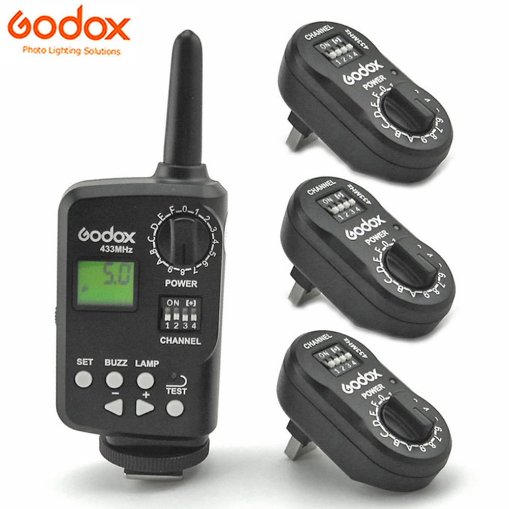 Trigger Receiver Set - Godox FT-16 nadajnik zestaw z odbiornikiem