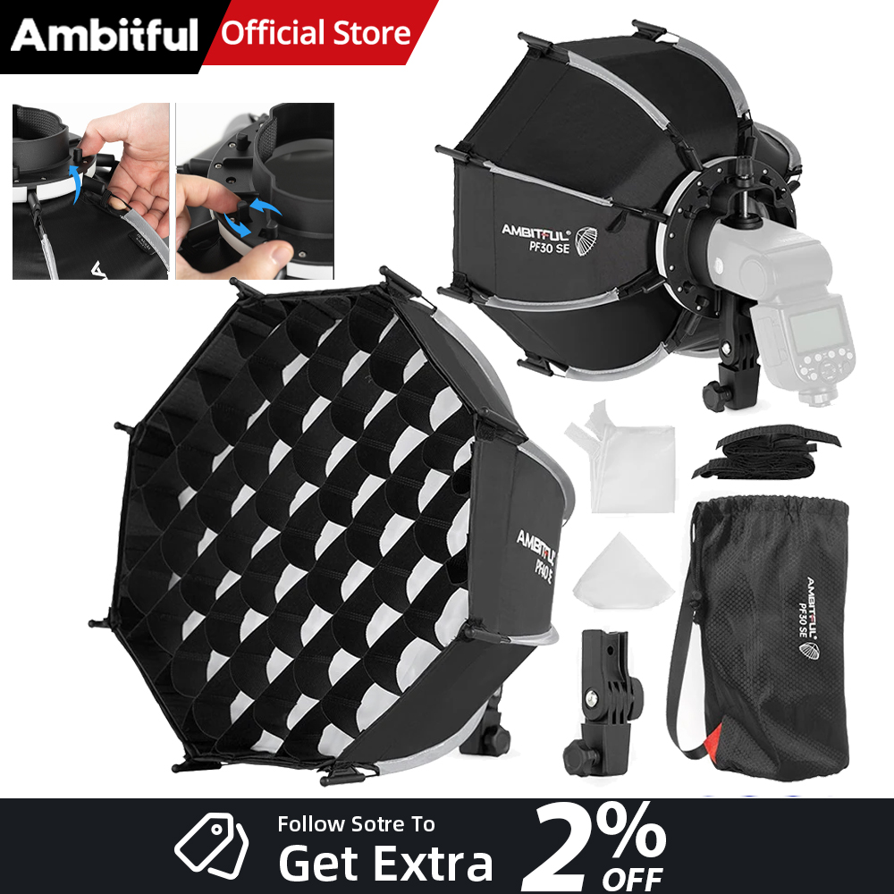 Godox Speedlite Flash - AMBITFUL PF30/PF40 30cm/40cm Mini Speedlite Przenośny