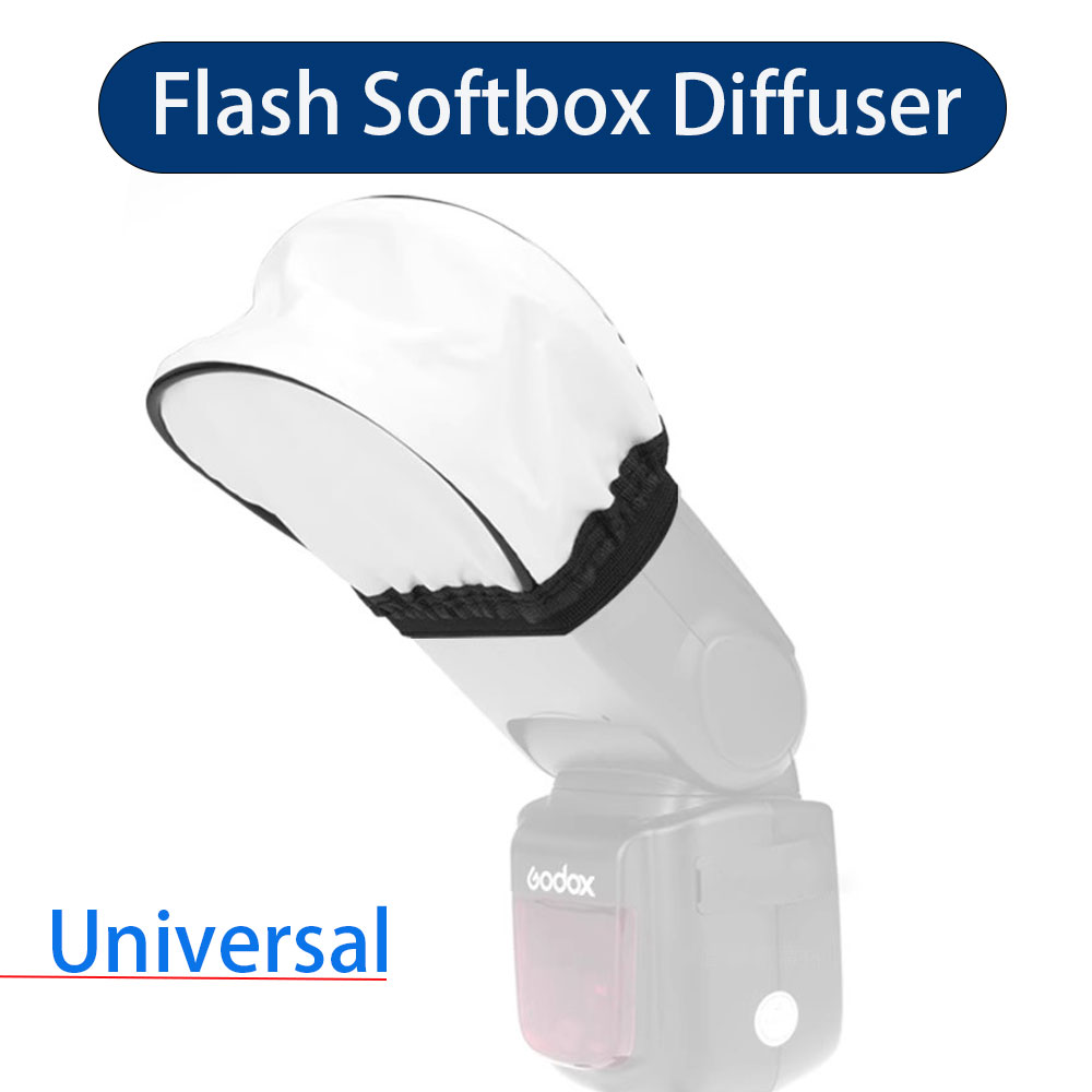Godox Speedlite Flash - Uniwersalny dyfuzor lustrzanki błyskowej Speedlite Softbox