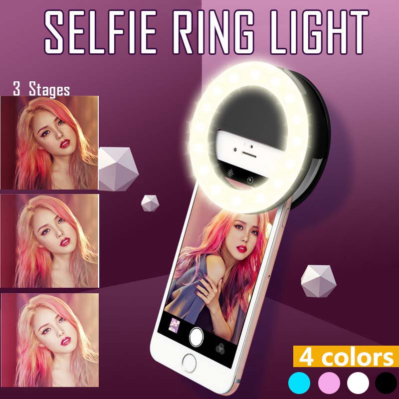 Photography Lighting Stick - Lampa pierścieniowa LED Selfie 3 tryby
