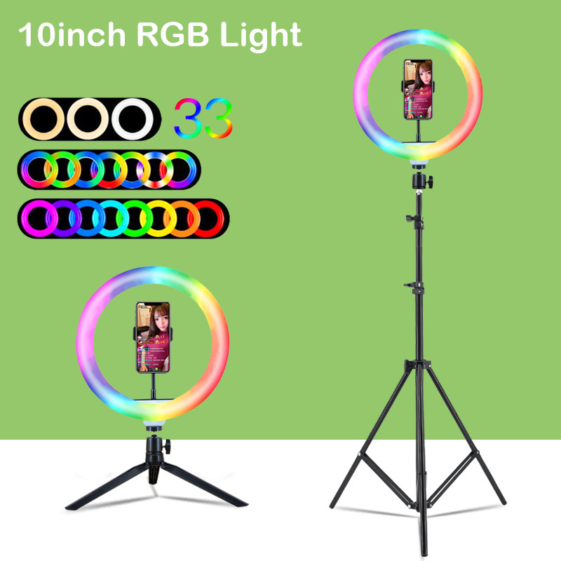 Photography Lighting Stick - 10-calowa (26 cm) lampa pierścieniowa RGB