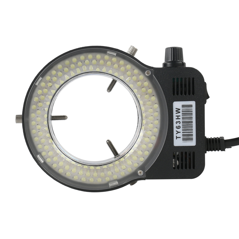 Photography Lighting Continuous - Regulowana lampa pierścieniowa z 144 diodami