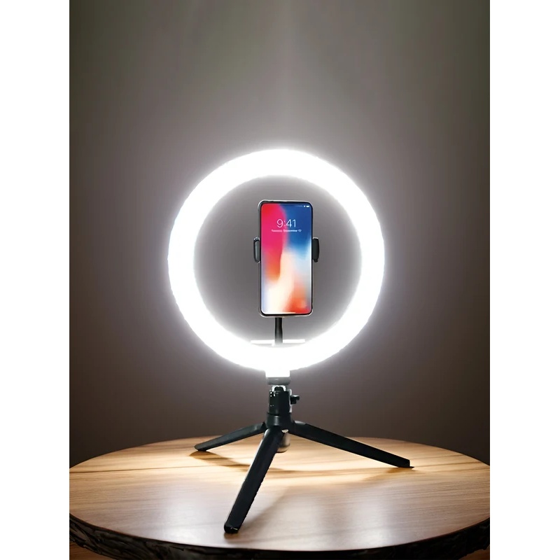 Photography Lighting Color - Desiontal 26cm Ring Light z Statywem,