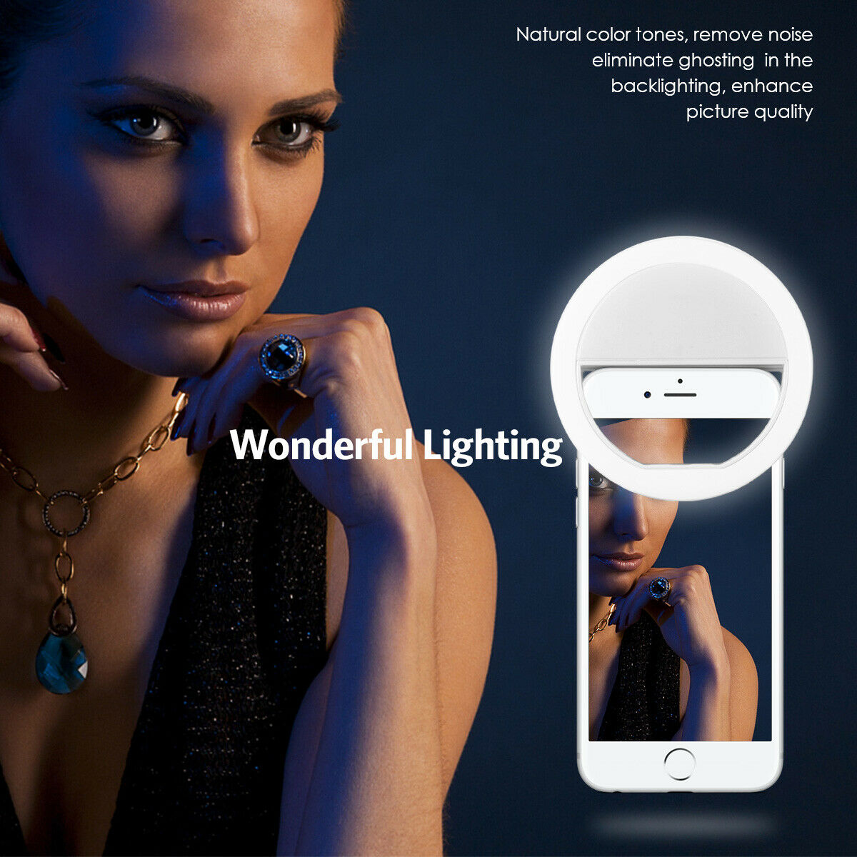 Photography Lighting Stick - Lampa Pierścieniowa LED do Selfie z