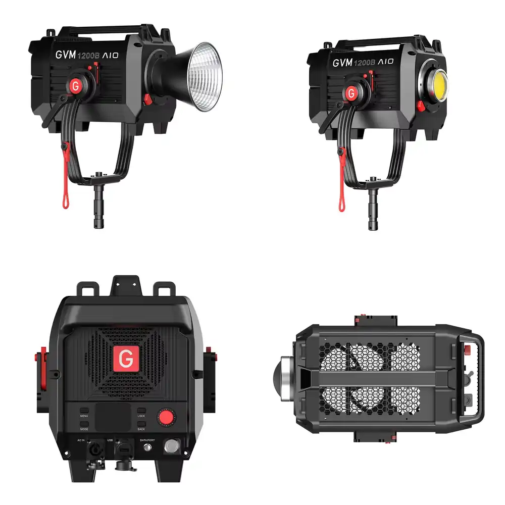 Photography Lighting Continuous - GVM SD1200B AIO 1200W Fotograficzna Lampa