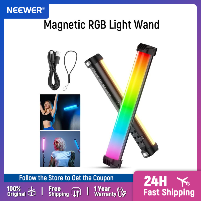 Torjim Rgb Photography Video Lighting - NEEWER Basics 12-calowy Magnetyczny RGB Light