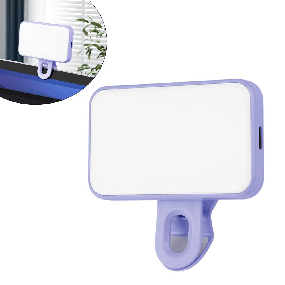 Photography Lighting Color - Lampka LED do selfie z klipsem,