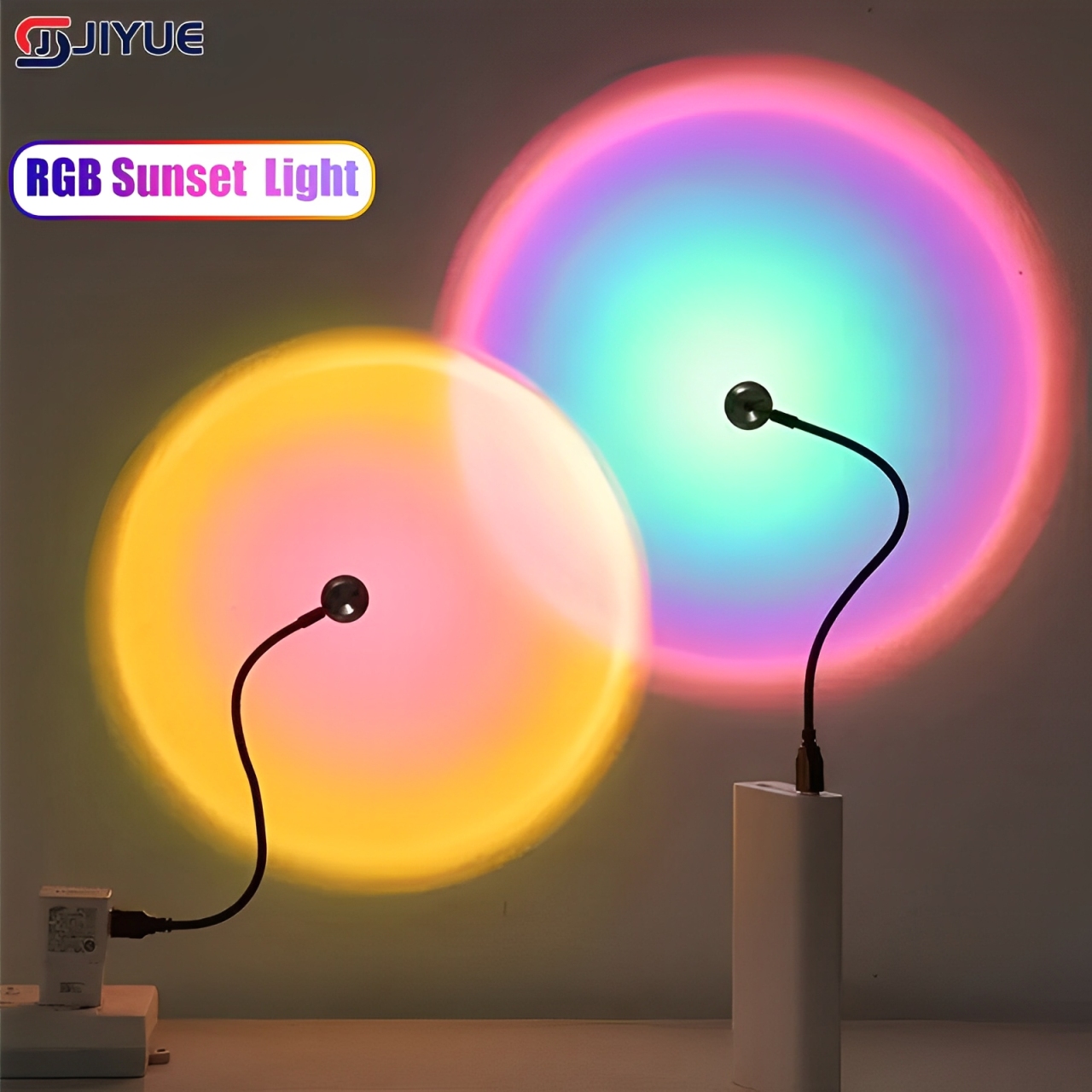 Torjim Rgb Photography Video Lighting - Mini USB ED Lampka Nocna Zachód
