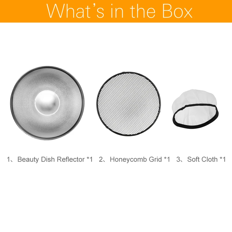 55cm 22 Studio Silver Beauty D – Beauty Dish 55Cm recenzja i cena