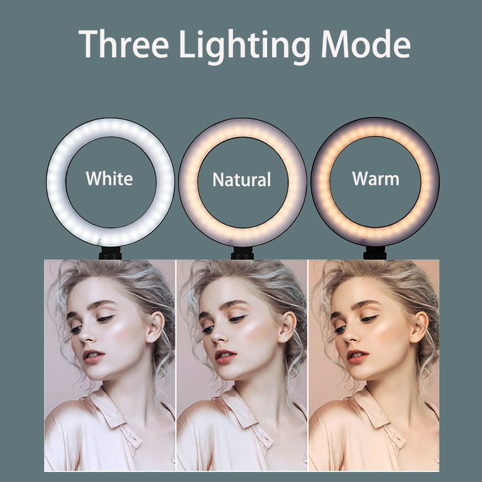 6-calowa lampa pierścieniowa z – Photography Lighting Circle recenzja i cena