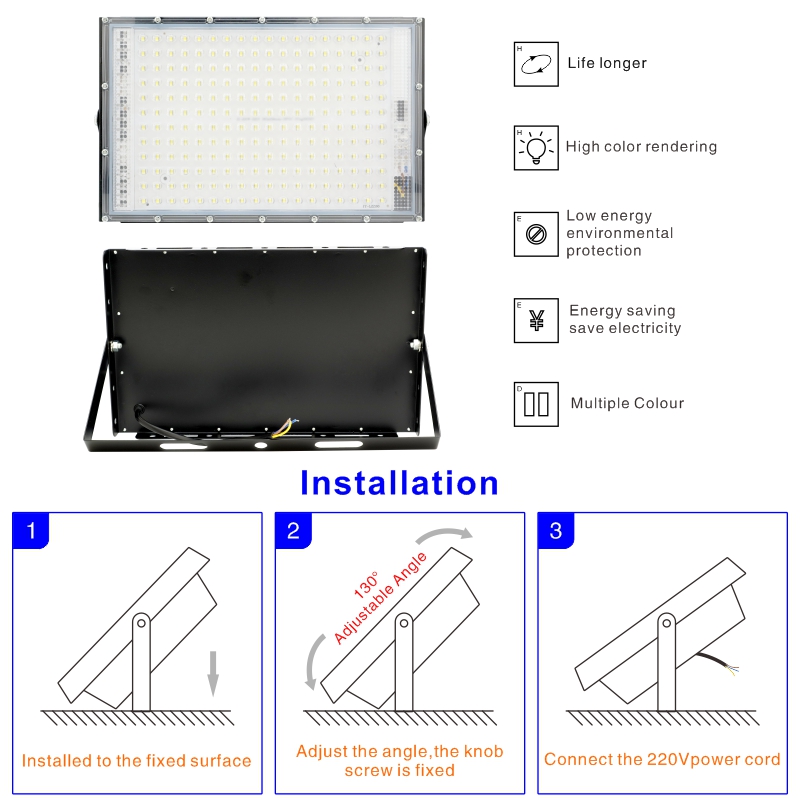 1/2/3PCS 110V 220V Led Flood L – Photography Lighting Uk recenzja i cena