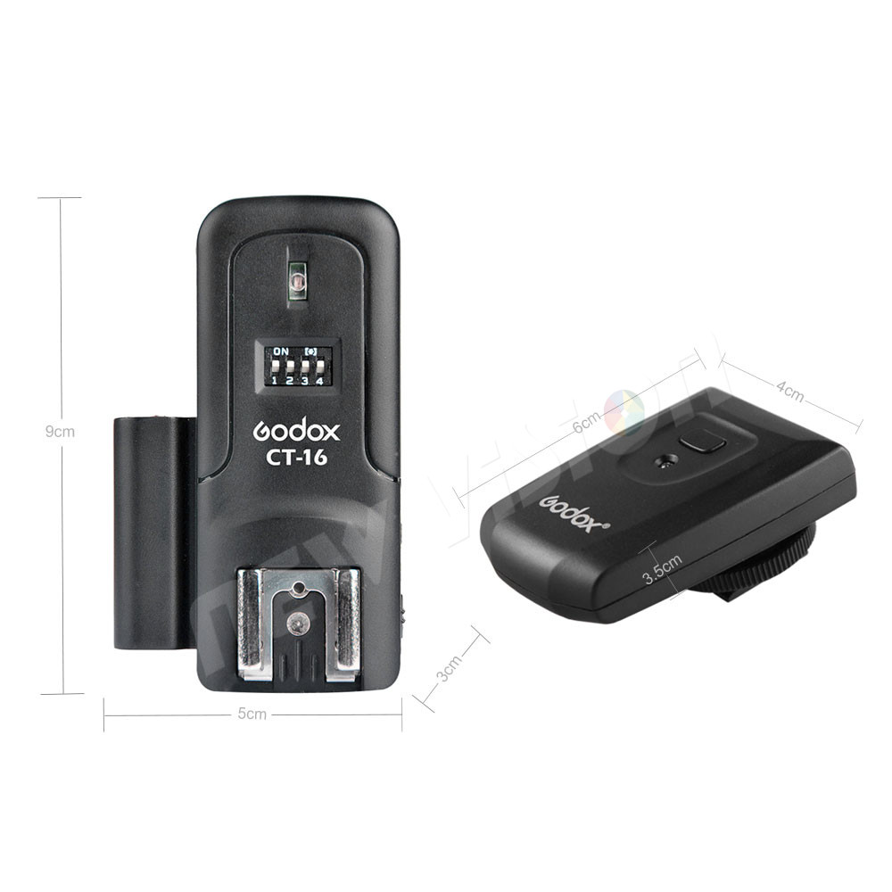 Godox CT-16 Flash Trigger 16-k – Trigger Receiver Set recenzja i cena