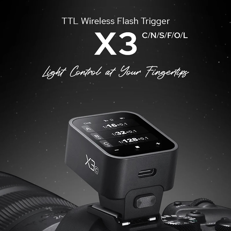 Godox X3C X3N X3S X3F X3O TTL  – Godox Speedlite Flash recenzja i cena