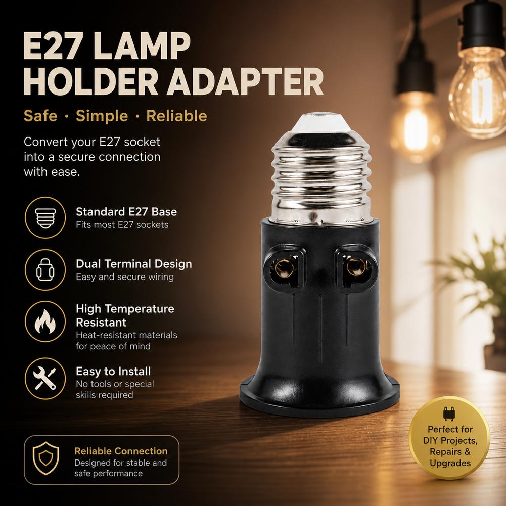 Adapter E27 na wtyczkę EU, kon – Photography Lighting Uk recenzja i cena