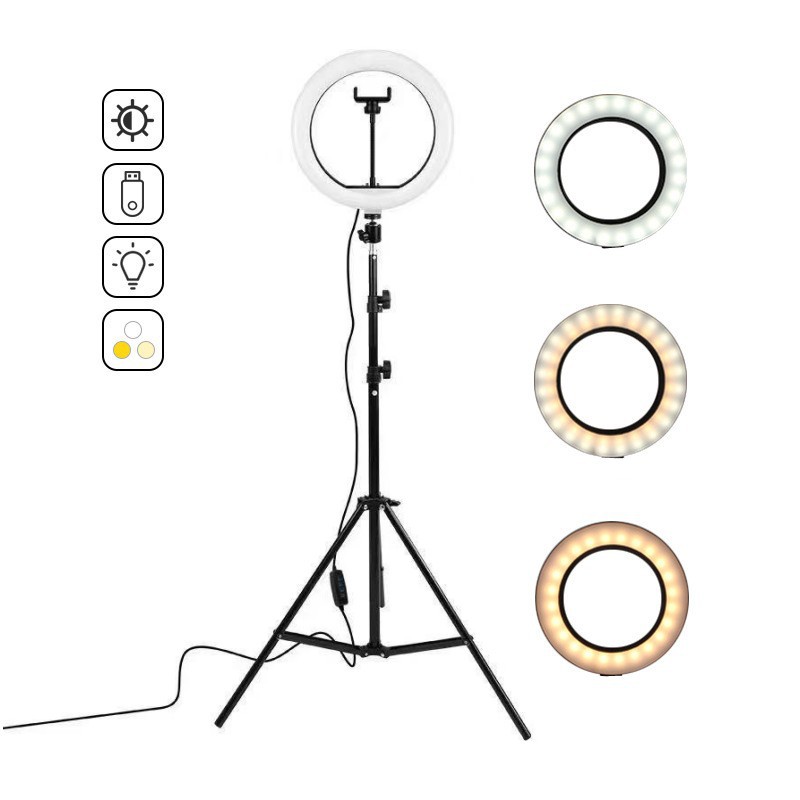 16cm/26cm/30cm LED Selfie Ring – Photography Lighting Circle recenzja i cena