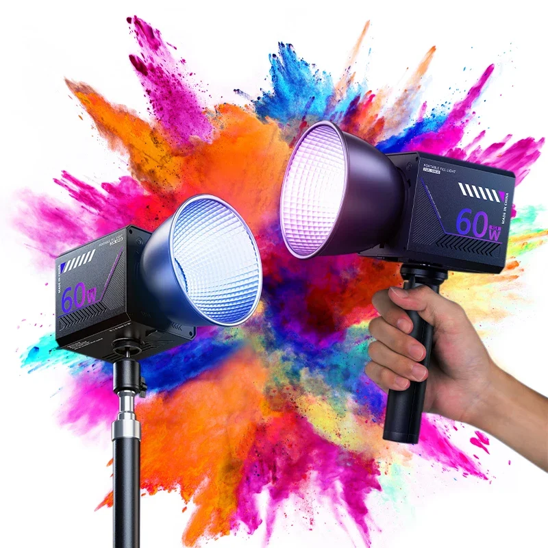 Lampa wideo RGB Przenośna lamp – Torjim Rgb Photography Video Lighting recenzja i cena