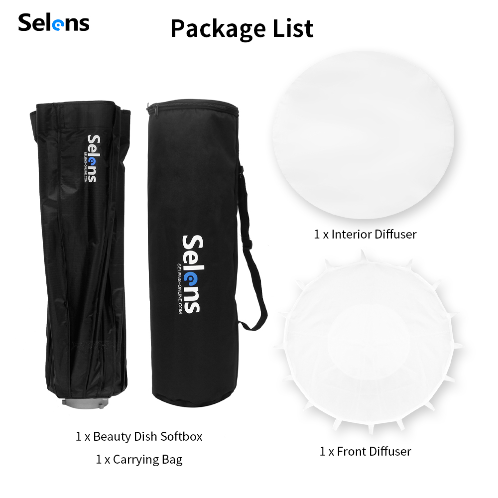 Selens 85cm parasol Radar Soft – Beauty Dish 55Cm recenzja i cena