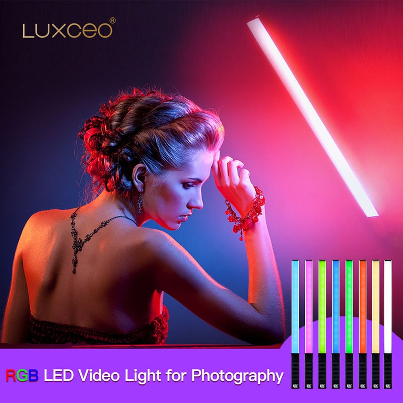 LUXCEO Q508A Ręczna lampa wide – Torjim Rgb Photography Video Lighting recenzja i cena