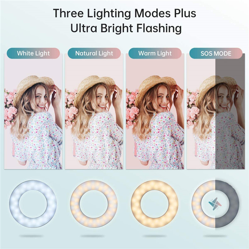 Ulepszona lampa pierścieniowa  – Photography Lighting Circle recenzja i cena