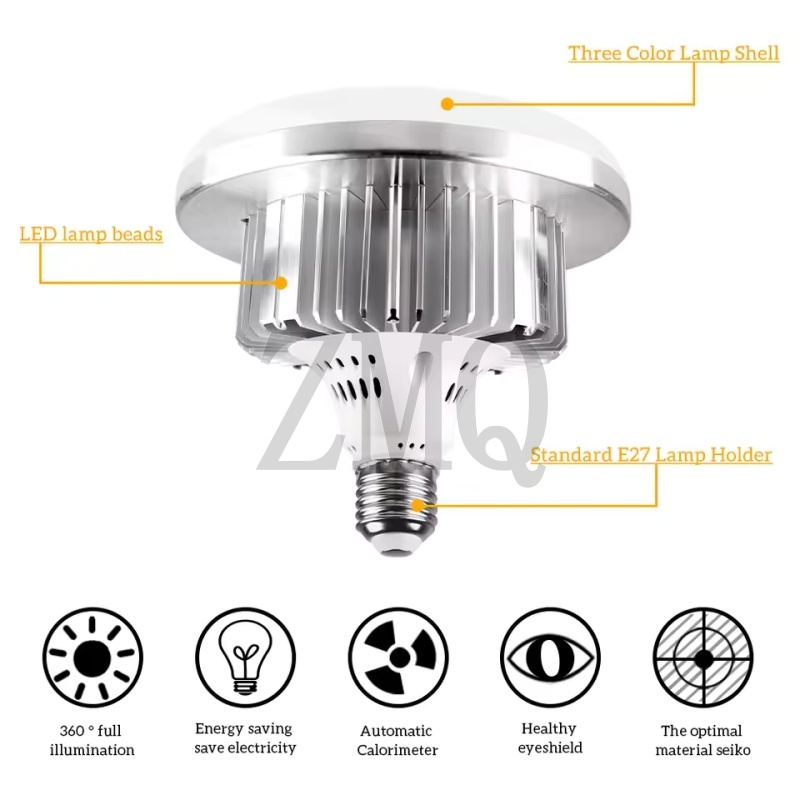 Lampa E27 85W 155W 3200K-5500K – Photography Lighting Color recenzja i cena