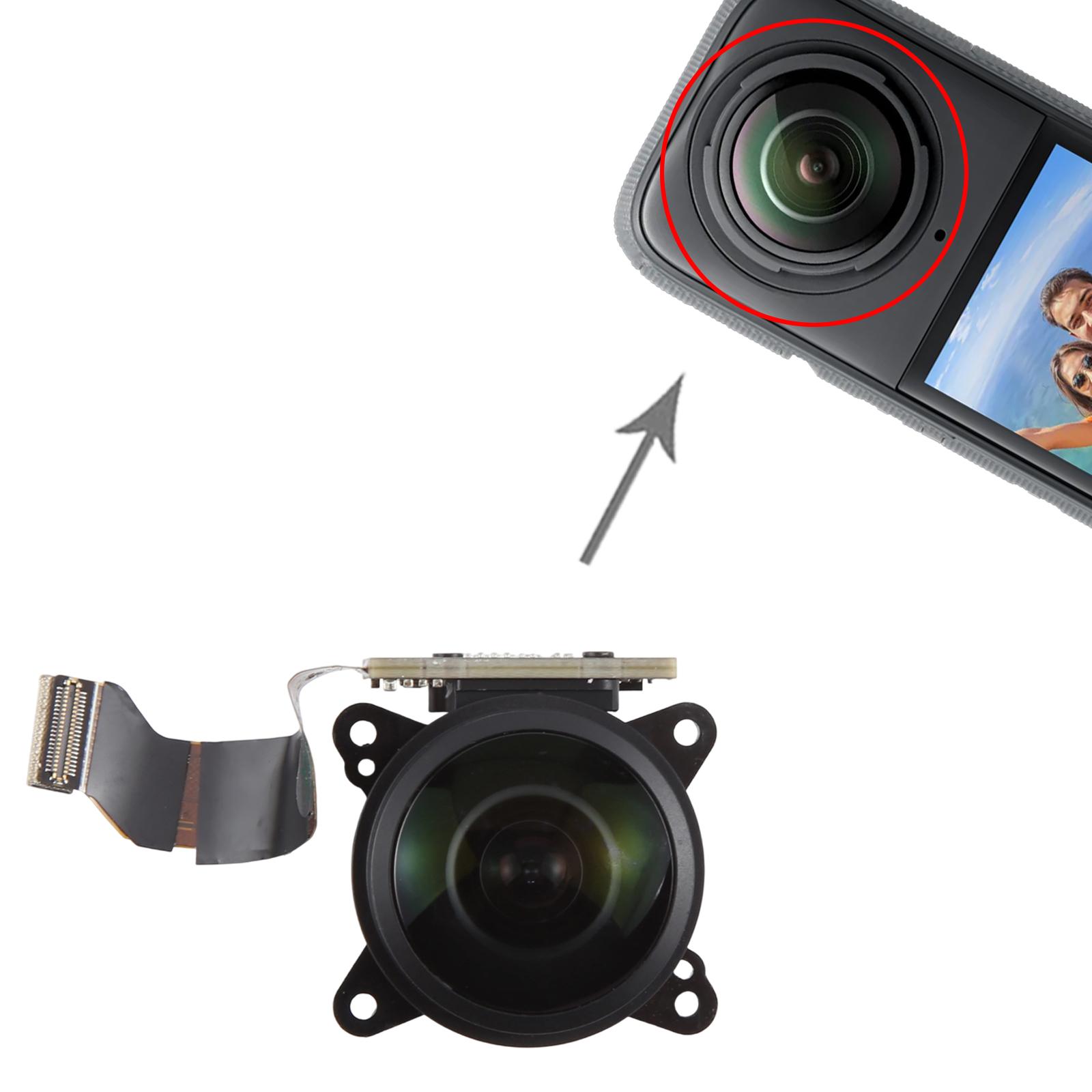 Zamienny demontowany obiektyw  – Insta360 Camera X3 recenzja i cena
