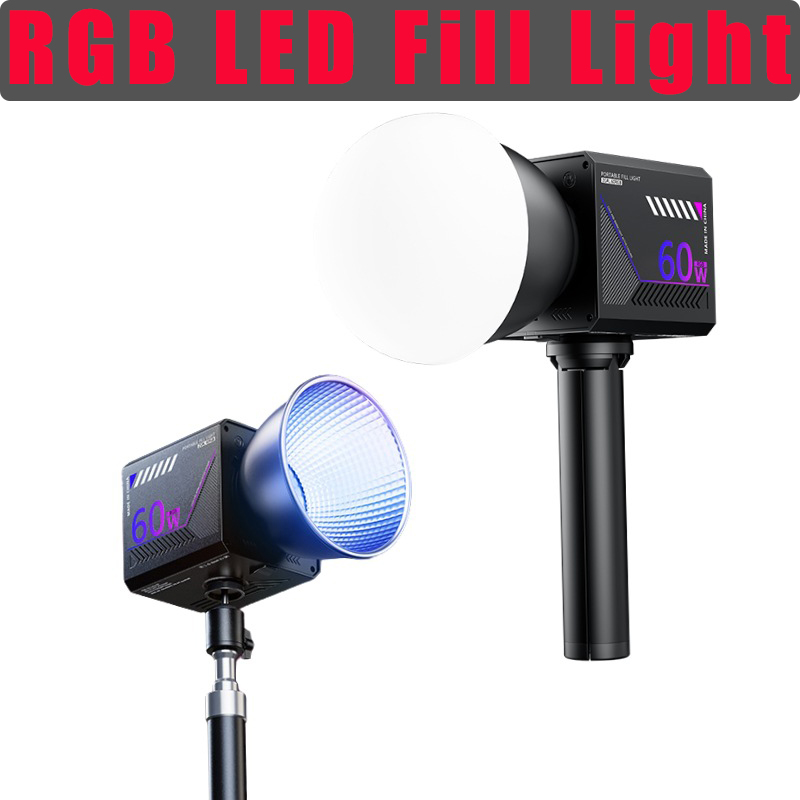 Lampa wideo RGB 60W, przenośna – Torjim Rgb Photography Video Lighting recenzja i cena