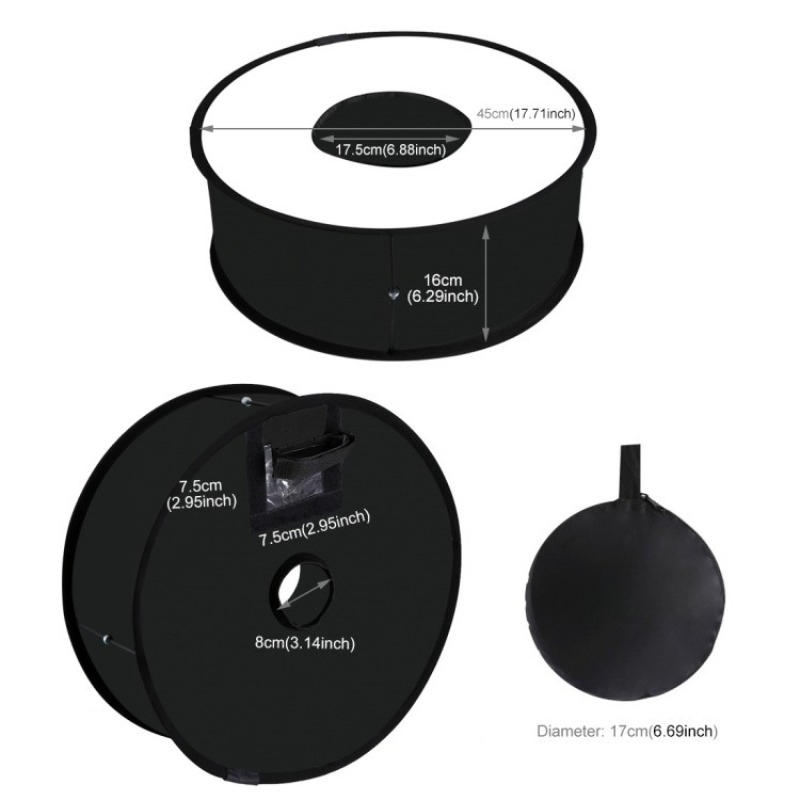 Składany 45cm softbox typu rin – Photography Lighting Types recenzja i cena