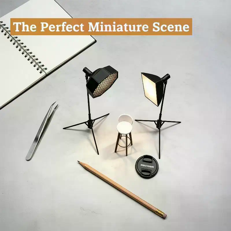 1/12 Miniaturowy statyw z soft – Photography Natural Lighting recenzja i cena