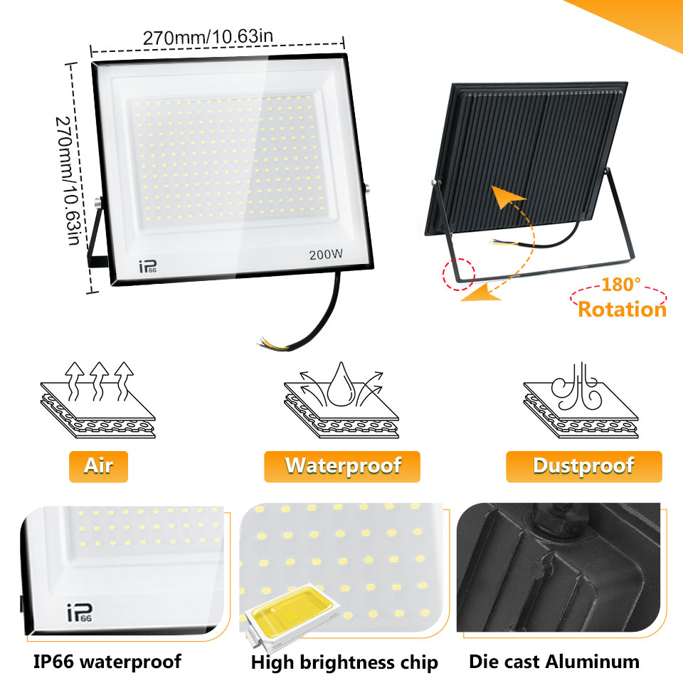 Led Flood Light IP66 Wodoodpor – Photography Lighting Uk recenzja i cena
